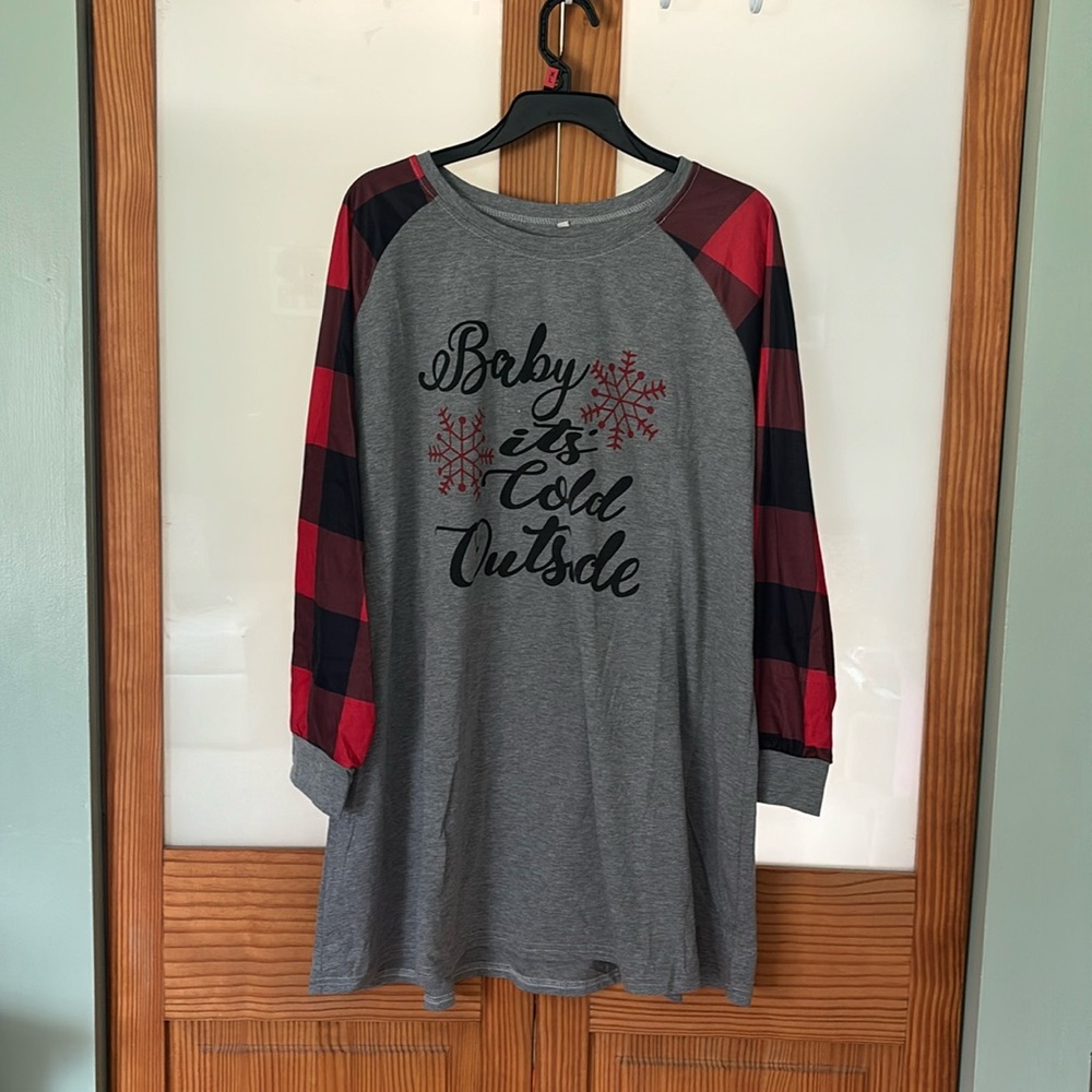 Winter 3/4 sleeve shirt